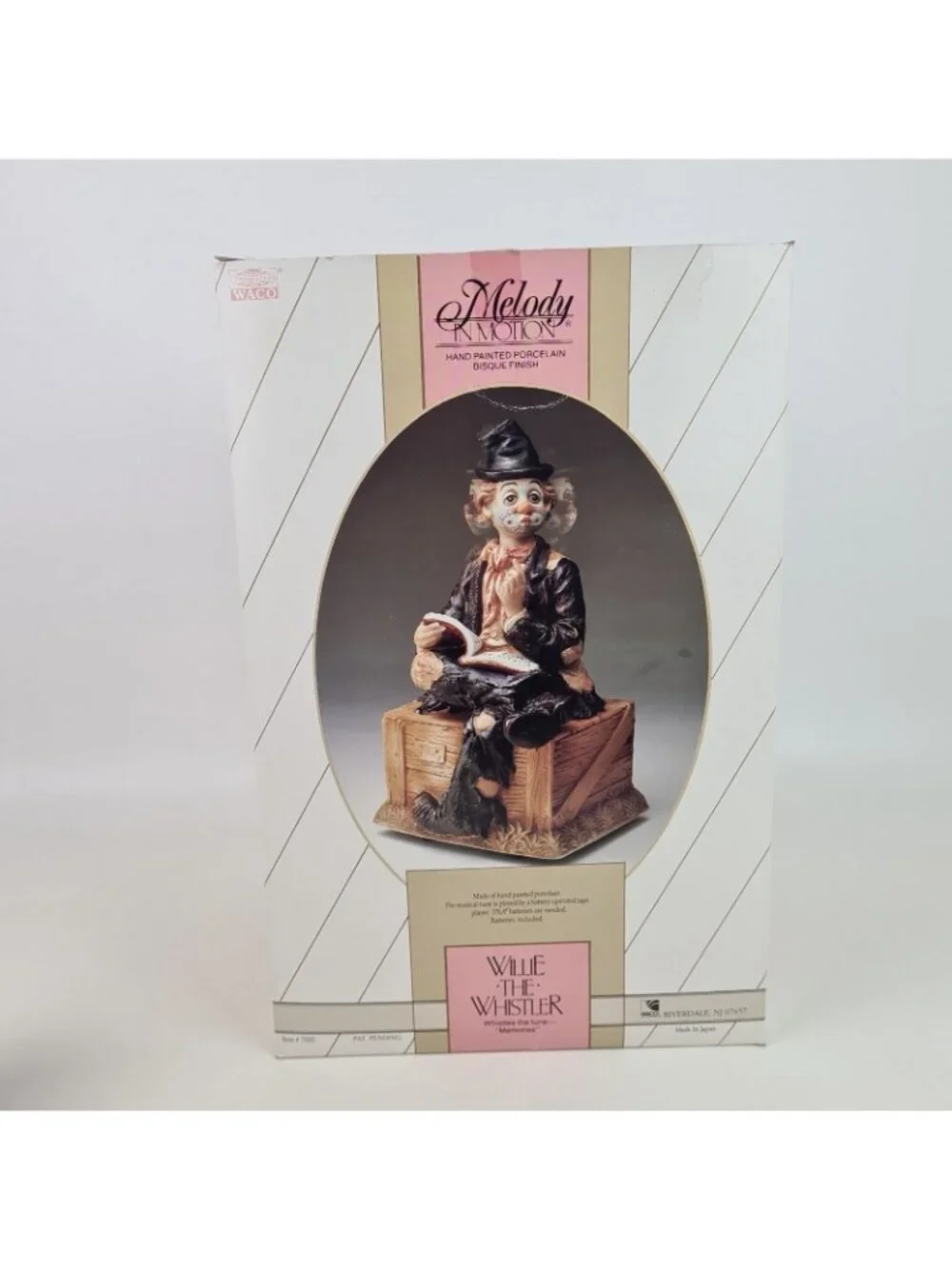 Melody in Motion Waco Willie The Whistler Memories Figure Mechanism Vintage Q1